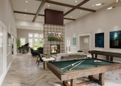 Sutton Landing at Deer Park billiards room