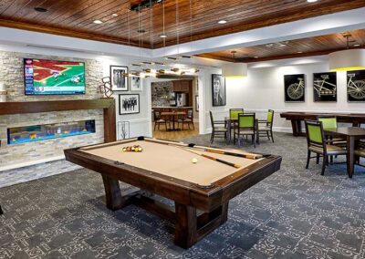 the bristal at mount sinai billiards room