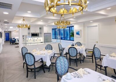 The Bristal at York Avenue dining room