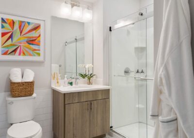 The Brix Long Island Luxury Apartments bathroom