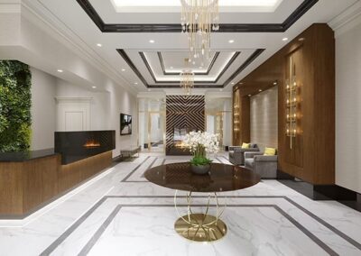 The Bristal at York Avenue lobby