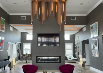 The Brix Long Island Luxury Apartments lounge